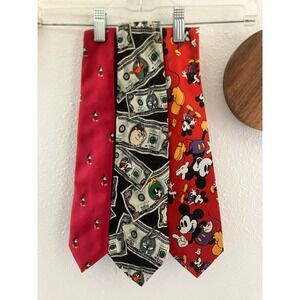 Vintage Mickey Mouse Looney‎ Toons Ties